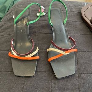 ZARA HEEL SANDALS